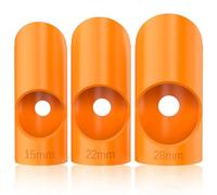 Pipe Lagging Insulation Foam Cutter Tool, 15mm & 22mm & 28mm Set, for 45-Degree Angles and Copper Pipe Insulation (Non-3D Printing)