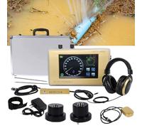 Pipe Leak Tester, Underground Pipeline Leak Detector with Touch Screen, Earphone, Indoor Outdoor Probe, Deep Detection Up to 4M