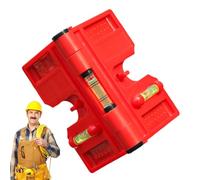 Pipe Levels, Adjustable Post Leveler, Folding Magnetic Design, Multifunctional Alignment Tool, Ideal for Carpenters, Woodworkers, Fence Installation, Construction Projects