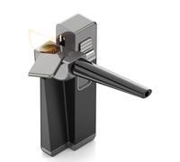 Pipe Lighter, Tobacco Pipe Lighter for Smoking, Gas Butane Refillable - without Butane