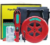 Pipe Locator, Pipe Blockage Detector, Water Pipe Scanner with 30m Detection Range for Metal and PVC Pipes