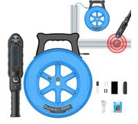 Pipe Locators,Waterproof Professional PVC Wall Pipe Scanner with IP67 Waterproof Probe,Adjustable Sensitivity,Metal PVC Water Pipes Clogging Tool(30m)