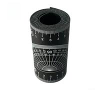 Pipe Measuring Tool,Direct Read PVC Tape,For 1-6 Inch Pipe Fitting(Black 1.5M)