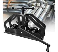 Pipe Metal Bending Tools, Manual Tube Bender 1-1/4 to 2 Inch Round Roller Stretcher Shrinker