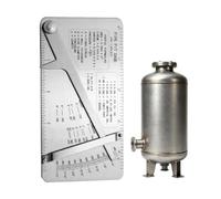 Pipe Mine Measuring Tool Tubing Pit Inspection Gauge Ruler