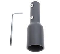 Pipe Mount Adapter Aluminium Alloy Multifunctional Satellite Pole Mount Adapter for V2 Sturdy Durable Secure Installation for Home Apartment School Base Building Easy Setup