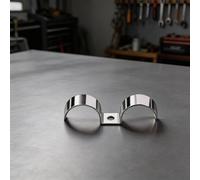 Pipe Mounting Half Bracket Clamp for Cross Functional Use in Instrumentation Control Valves and Plumbing Isolation Valves (5-6mm)