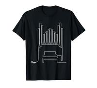 Pipe Organ Player Minimalist - Church Organ Player T-Shirt