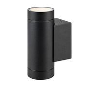 Pipe Outdoor Up & Down Wall Light - Black
