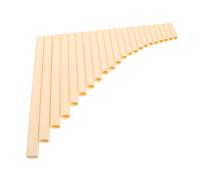 Pipe Pan Flute Traditional Handcrafted Wind Instrument for Adults and Students Left Right Play Easy to Learn with Pure Professional Sound for Folk and Classical Music
