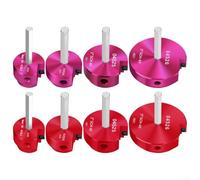 Pipe Reamer Lightweight Aluminium Alloy Tool for Precise Drain Line and Water Pipe Expansion, Compact Portable Design Suitable for 1in 1.5in 2in 3in Sizes(Random color)(1 inch)