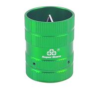 Pipe Reamer Tool, 50 × 65mm Green Aluminum Alloy Deburring Tool, Universal Internal External Deburring Reamer 6-38mm, for Plastic, Copper Pipe, Metal, Wood (1)