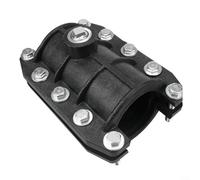 Pipe Repair Clamp for 25mm 32mm 63mm Pipes, PE Leak Proof Fix for Copper Plastic Cast Iron Cement, Install Burst Puncture Sealer for Garden Home Plumbing(63mm)