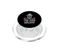 Pipe Smoker The Pipe Major Funny Tobacco Pipe Smoking PopSockets PopGrip for MagSafe