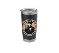 Pipe Smoking is The Muzzleloader of Tobacco Enjoyment Stainless Steel Insulated Tumbler
