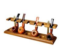 Pipe Stand for 7 Smoking Pip - Wooden Stand Pipe Display Rack Smoking Pipe Accessories Pipe Stand Holder for Men's Gifts
