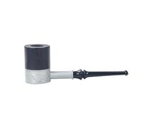 Pipe， Straight Portable Smoking Pipe Handcrafted from Rosewood Detachable Easy to Clean Wooden Pipe with Velvet Bag Package Box(Onecolor)