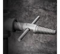 Pipe Thread Extractor - Double-Head Heavy Duty Equipment | Easy Out Broken Screw Plumbing Tool,for Professional Homeowner Bathroom Repair Kitchen Sink Replacement