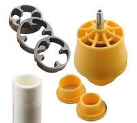 pipe threading kit, thread making tool set, reusable pipe threader for plumber tool thread threader multi-purpose thread making tool, threading tool for renovation