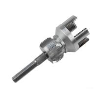 Pipe Threading Tool Kit with Two Hex Dies for Internal External Threads plus Broken Wire Extractor for Pipe Thread Cutting and Repair