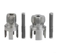 Pipe Threading Tool Set, PPR Pipe Thread Opener & Broken Screw Extractor for Quick Plumbing Repair(2)