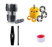 Pipe Threading Tool Set PVC Pipe Threader Maker Kits for Electric Drill Perfect for Home Improvement and Repair Tasks Handheld Pipe Threader