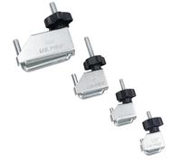 Pipe/Tube/Brake Line Clamp 4pc Set by U.S Pro Tools AT188