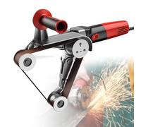 Pipe Tube Polisher Sander, 1100W Industrial Grade Belt Sander with 6 Variable Speeds, Professional Tool for Grinding, Polishing, and Rust Removal