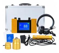 Pipe Water Leak Detector with Adjustable Sensitivity, 4 Modes, 200-3000Hz | Sound Leak Detection System with Visual Feedback and Headphone Monitoring for Indoor and Underground Plumbing Issues