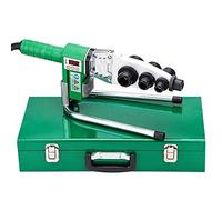 Pipe Welder Machine 1600W with Digital Display, Handheld Socket Fusion Tool for PP PE Plastic Pipes, Adjustable Temp up to 340°C, Durable Non-Stick Dies