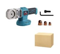 Pipe Welding Machine 1400W 20-32mm Soldering Plastic PP/PPR/PB/PE Tube Heating Hot Melt Tool for 18v Battery(1 Big Battery)