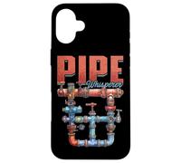Pipe Whisperer Funny Plumber Pipe Master Case for iPhone 16 Plus