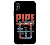 Pipe Whisperer Funny Plumber Pipe Master Case for iPhone X/XS