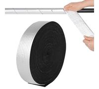 Pipe Wrap Insulation Tape - Pipe Insulation Tape, Self Adhesive Foam Wrap for Water Lines | High Density Cold Weather Winter Sealing | Air Conditioner Window Door Garage Outdoor Ṕipe Protection