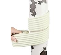 Pipe Wrap Tape 2/4/6 M, Bathroom Ducting Tube/Input/Cable/Venting Pipes Wrapping Strips Wide 80MM, Self-Adhesive Covering Over Pipes Lines Hider Concealer Cuttable