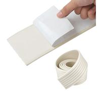 Pipe Wrap Tape 2M, Soft Insulation Covers Concealer Tube Hider for Bathroom Extractor Venting Pipes Tumble Dryer Kitchen Cooker Hood Tubes, Self Adhesive Pipe Post Pad Wrap Around(Beige,1pcs)