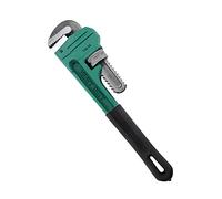 Pipe Wrench, 8-inch Plumbing Wrench Strap Wrench Strong Grip Plumbers Universal Spanner for Gas Tank Repairing, Household Plumbing, Industrial Maintenance