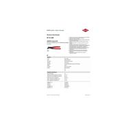 Pipe wrench cobra with elongated pliers 250 mm 87 51 250