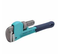 Pipe Wrench Heavy Duty Adjustable Opening 45 Steel with Plastic Handle for Plumbing Repairs Gas Tank Repairs 12cm Length 5cm Maximum Opening