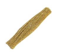 Pipecleaners For Craft 100pcs Kids Creative Colorful Diy Chenille Stems Pipe Cleaner Kids Educational Toys Pipe Cleaner Toys Craft Decor(Yellow)