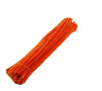 Pipecleaners For Craft 100pcs Pipe Cleaners for DIY Craft Chenille Stems Handmade Handicraft Twist Rod Wire Children Kid Plush Educational Toy(Color 21 as photo)