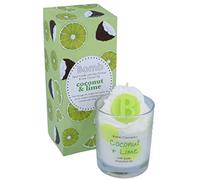 Piped Candle by Bomb Cosmetics Coconut & Lime Piped Glass Candle