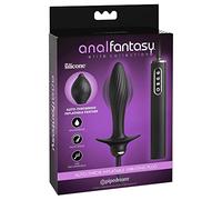 Pipedream Anal Fantasy Elite Auto-Throb Inflatable Vibrating Plug Black 13 cm