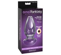 Pipedream Glass 3.8 Inch Butt Fantasy Large Mega Anal Gaper Adult Sex Toy