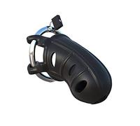 Pipedream Fantasy C-Ringz Hardcore Silicone Cock Blocker Black 4.3-5 cm