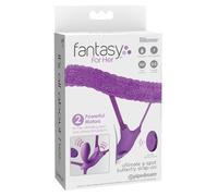 Pipedream Fantasy For Her Ultimate G-Spot Butterfly Strap-On Purple 10 cm