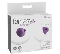 Pipedream Fantasy For Her Vibrating Nipple Suck-Hers Purple One Size