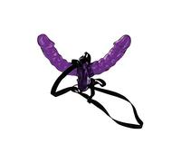 Pipedream Fetish Fantasy Double Delight Strap-On, Purple