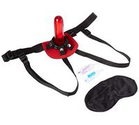 Pipedream Fetish Fantasy First Timers Strap-On Set, 5 Inch, Red