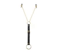Pipedream Fetish Fantasy Gold Cock Ring and Nipple Clamps Gold